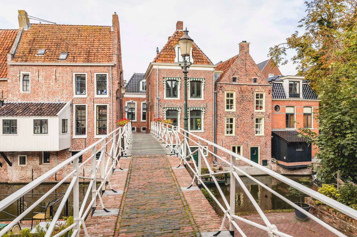 Groningen city and canals