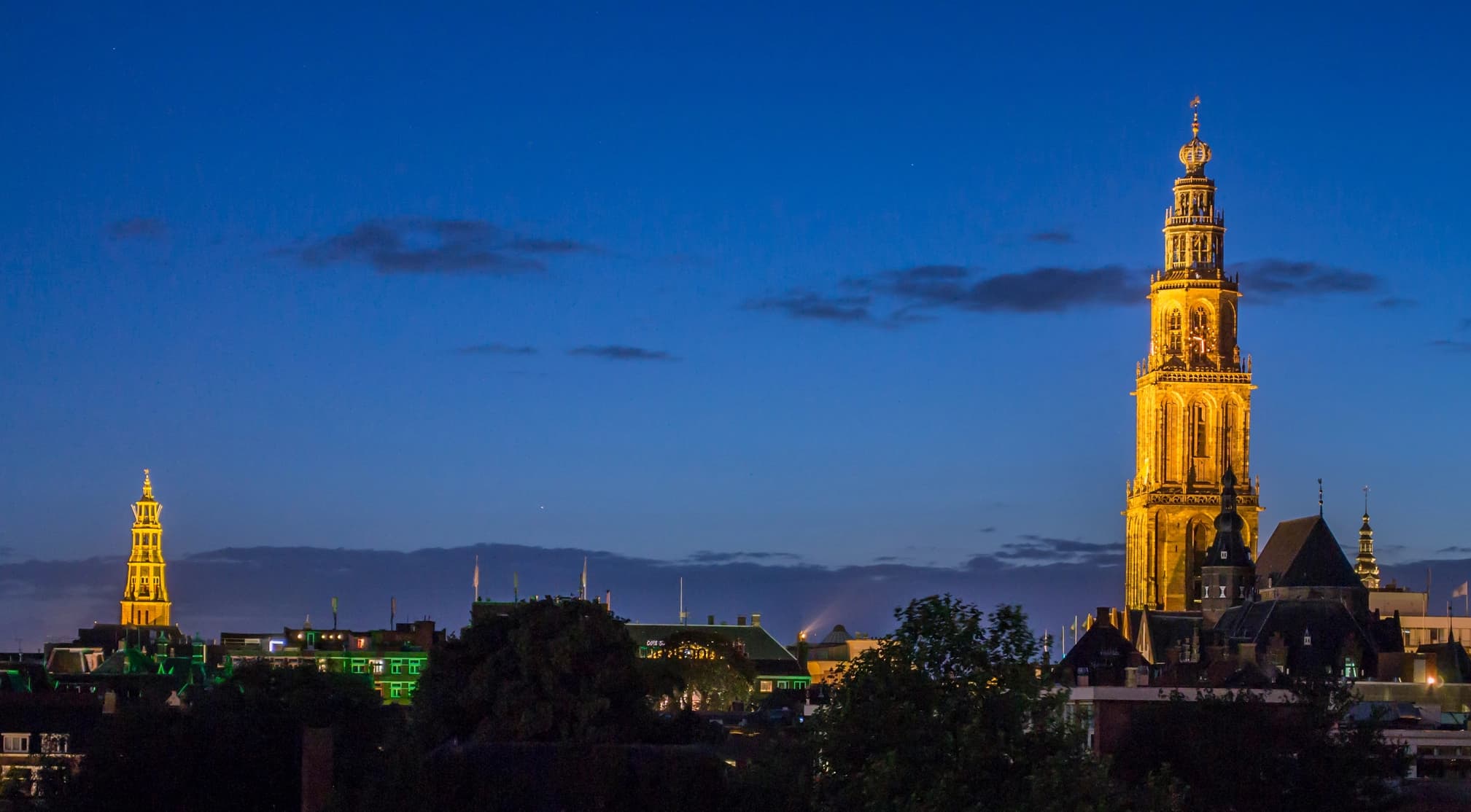 Groningen skyline